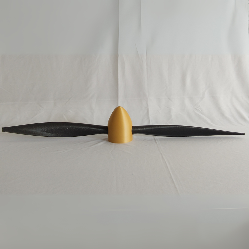 Allegiant Propeller Side View